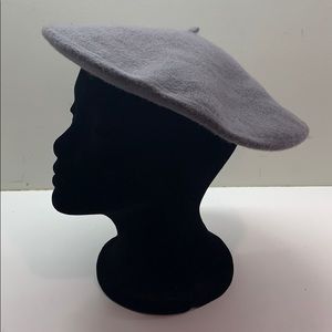 100% wool beret